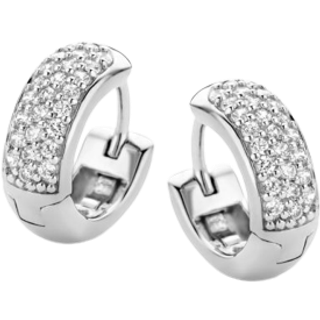 Spirit Icons Vivendi Hoop Sterling Sølv Øreringe