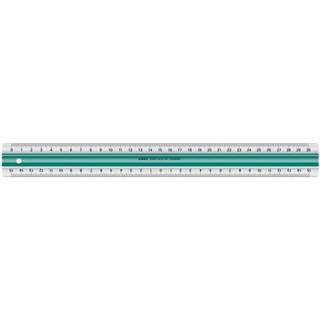 Lineal linex klar plast 30cm