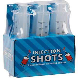 Injection shots sprøjter, 6 stk
