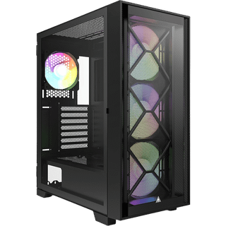 Montech Air 1000 Premium - Black - Kabinet - Miditower - Sort
