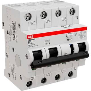 Kombiafbr. 20A 30Ma C 3P+N 4M Abb