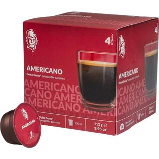 Americano - Hverdagskaffe - 16 kapsler til Dolce Gusto