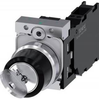 Siemens Ronis nøgleafbryder, 22mm, rund, metal