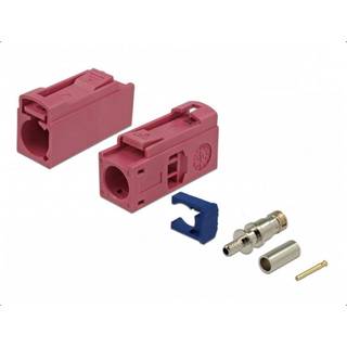 Delock - FAKRA H hun crimp samler stik - 25 mm
