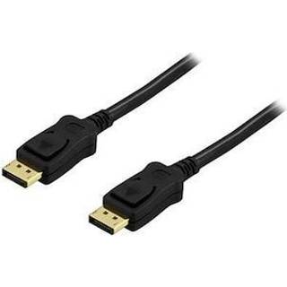 DisplayPort 1.2 4K@60 kabel 1m (sort)