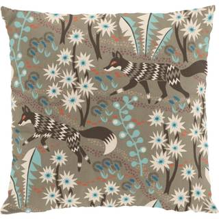 Arvidssons Textil Stjärnspeja pudebetræk 47x47 cm Brun