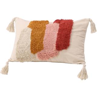 Venture Design Joline pudebetræk Hvid/brun 30 x 50 cm