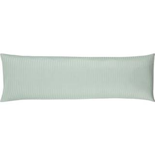 Pudebetræk 50x150 cm - 100% Bomuldssatin - Støvet grønt ensfarvet pudebetræk - Borg Living