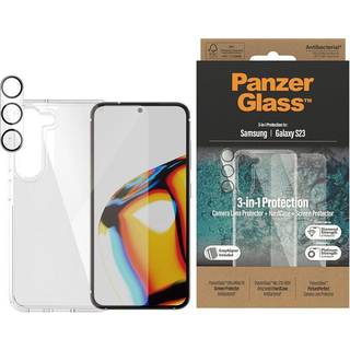 Samsung Galaxy S23 5G PanzerGlass 3-i-1 Beskyttelsessæt - Klar