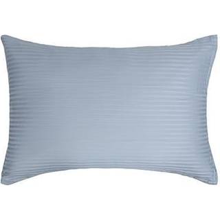 Pudebetræk 70x100 cm - 100% Bomuldssatin - Lyseblåt ensfarvet pudebetræk - Borg Living