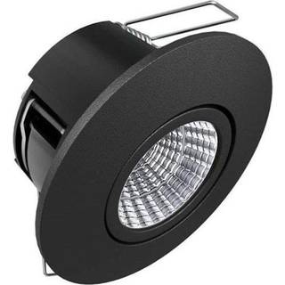 HiluX D6 FULL SPECTRUM LED Spot i 2700K 6W 520Lm Ra99 Dim - Sort