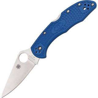 Delica 4 foldekniv, FRN, Flat Ground, blå