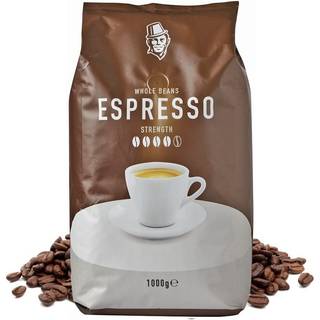 Espresso - Hverdagskaffe - 1000 g. kaffebønner
