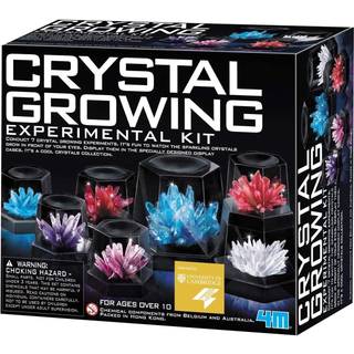 4m 7 Crystal Growing Science Experimental Kit med display -sager - Easy DIY STEM Toy Lab Eksperiment Eksperiment Pr?ver Uddannelsesgave til b?rn