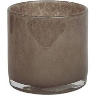 Olsson & Jensen Nilla fyrfadsstage 10 cm Brungrå