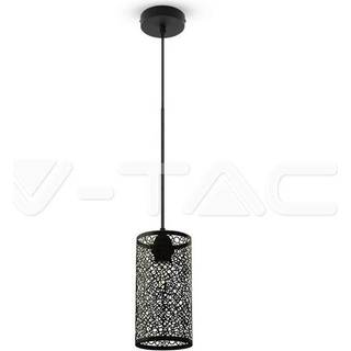 Outlet: V-Tac pendellampe - Mat hvid, metal, E27