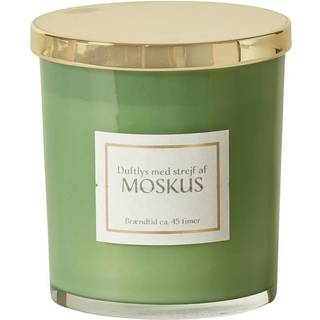 DACORE Duftlys i grønt glas - moskus