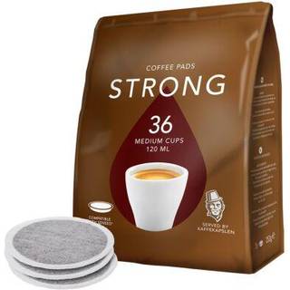 Kaffekapslen | Strong (medium kop) - 36 puder til Senseo