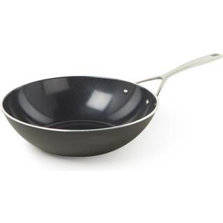 Demeyere Alu Pro 5 Wokpande 30 Cm - Wokpander Aluminium Sort - 1008007
