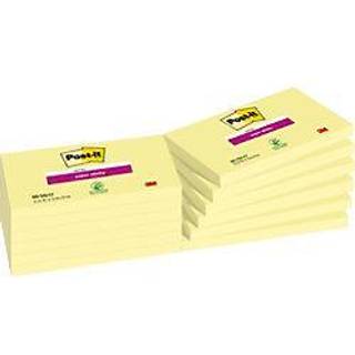 Post-it Super Sticky Notes | 76x127 mm | Gul