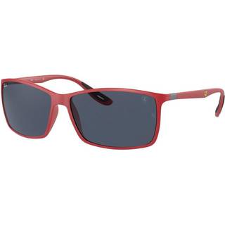 Ray-Ban RB4179M F62887 60 Solbriller Mænd Rød - Matte Red - 60mm