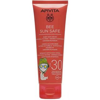 Apivita Bee Sun Safe Baby Sun Cream SPF30 Solcreme til børn SPF 30 100 ml - 100 ml