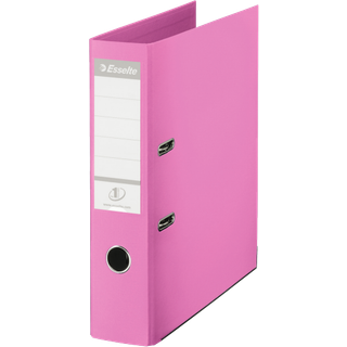 Brevordner Esselte Solea No1 A4-75mmLila, 10 stk., varenr. 231038