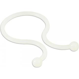 Kabel twist - 3,5-5 mm - Hvid - 100 stk.