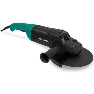 VONROC PRO Vinkelsliber - 2600W - Ø230mm | Inkl. sidegreb