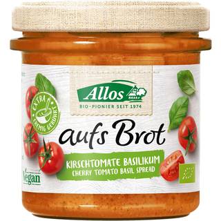 Smørepålæg Auf´s Brot Cherry tomat-Basilikum Ø - 140 gram