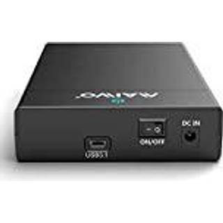 Maiwo K3568G2 USB 3.1 GEN1 5Gbps ekstern storage kapslinger til 1. 3,5 SATA-harddisk op til 8 TB med understøttelse af UASP USB-kabel medfølger
