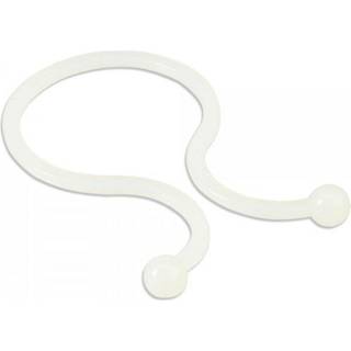 Kabel twist - 10-13 mm - Hvid - 10 stk.