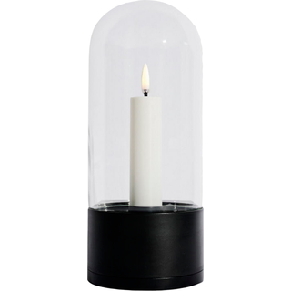 Uyuni Lanterna Lanterne Udendørs Matsort - LED-lys Glas Black Matte - UL-30252