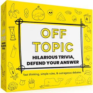 Off Topic festspil til voksne - sjove voksne br?tspil til grupper p? 2-8 spillere - Sjovt spil Night Card Game for Friends Family & More
