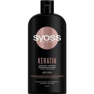 Syoss Intense Keratin Shampoo med keratin Til at behandle hårskørhed 750 ml - 750 ml