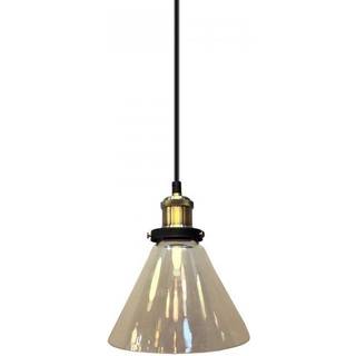 V-Tac moderne pendellampe - Gennemsigtig glas, Ø18 cm, E27