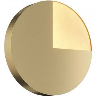 Maytoni Jupiter LED-væglampe, guld, Ø 25cm