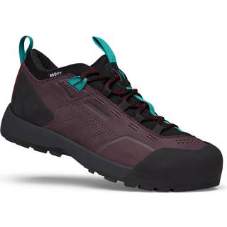 Black Diamond Women's Mission Leather Low Wp Approach Shoes Mulberry/Black, Mulberry-Black, 37.5