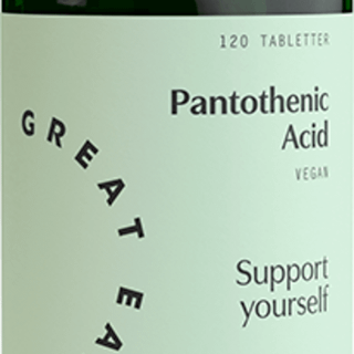 Pantothensyre Vitamin B5 120 tabletter