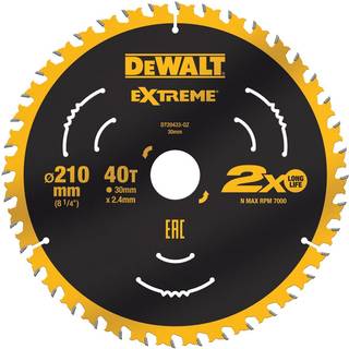 Dewalt DT20433-QZ Savklinge 210 x 30mm, 40T