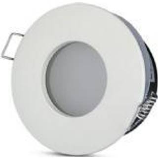 GU10 lampe - runde, hvid