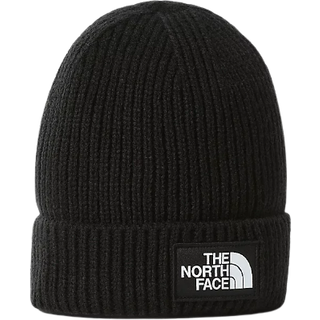 The North Face Logo Beanie Hat Black