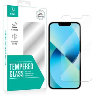 SiGN Skærmbeskyttelse i hærdet glas til iPhone 13 & iPhone 13 Pro