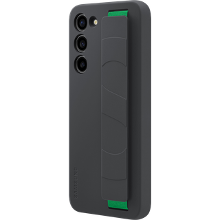 Samsung Galaxy S23+ Silikone cover med greb (sort)