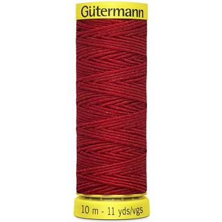 Gutermann tr?d elastisk 11 yards-r?d