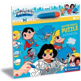 DC Comics Water Reveal Puslespil Super Friends 15 Brikker