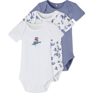 NAME IT 3-Pak ØKO Body Kortærmet Dino Wild Wind