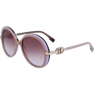 Karl Lagerfeld KL6084S 238 55 Solbriller Kvinder Brun - Beige Lilac - 55mm