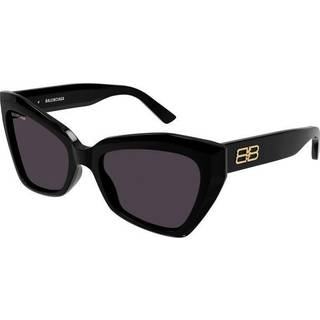 Balenciaga BB0271S 001 56 Solbriller Kvinder Black - Black - 56mm
