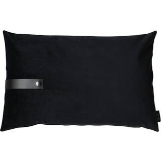 Louise Smærup pude - Sort pude i velour 60 x 40 cm